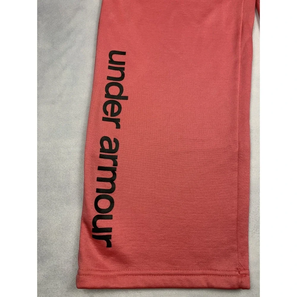 Under Armour ColdGear Storm Pants Youth Large‎ YLG Red Fleece Lined Athletic